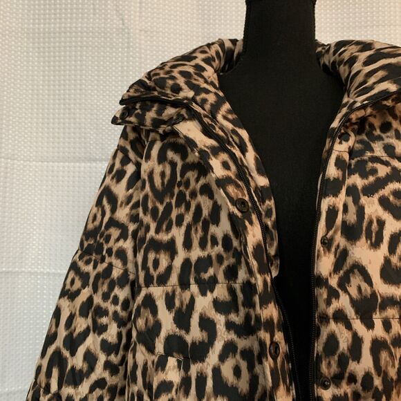 Marc New York Small Leopard Print Winter‎ Coat - Picture 3 of 11